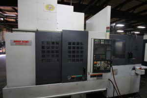 cnc vertical machining center with pallet changer